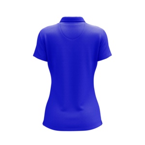 Derniers modèles de t-shirts polo courts en polyester pour femmes polos sublimés de haute qualité avec logo t-shirts en gros - Product Image 4
