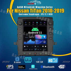 Aucar 12.1 "Android 11เครื่องเล่นดีวีดีในรถยนต์8G-128G หน่วยนำทาง GPS สำหรับนิสสันไททัน2010-2019วิทยุสเตอริโอหน้าจอเทสลา - Product Image 4