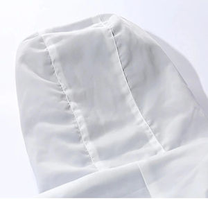 Vente en gros Coupe-vent pour homme en nylon imperméable à l'eau Veste d'été à longue fermeture éclair décontractée style fitness avec poignets élastiques Veste grande taille - Product Image 4