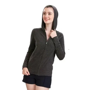 Sweats à capuche à fermeture éclair pour femmes 100% sweats à capuche imprimés en coton impression unisexe Logo personnalisé nouveauté sweats à capuche pour femmes à manches longues - Product Image 5