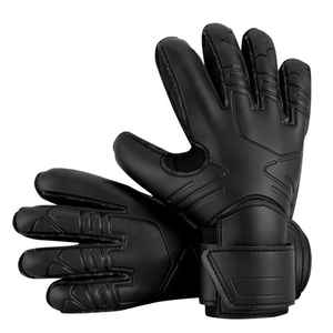 Gants de gardien de but en cuir de qualité supérieure personnalisables Gants de gardien de but Offre Spéciale ajustement personnalisé poignée en latex de football en gros - Product Image 3
