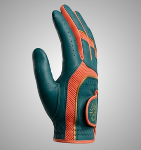 Gants de golf en gros en cuir Cabretta d'Indonésie, logo personnalisé OEM, doux, pleine couleur, pour hommes gauchers, avec emballage haut de gamme - Product Image 4