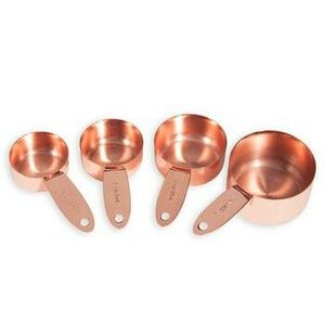 Tasse à mesurer en cuivre sans danger pour les aliments avec revêtement non toxique Choix parfait pour les amateurs de cuisine et de pâtisserie soucieux de leur santé - Product Image 5