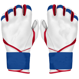 ถุงมือตีเบสบอลสำหรับผู้ชายถุงมือหนังเบสบอลออกแบบโลโก้ได้ตามต้องการ - Product Image 4