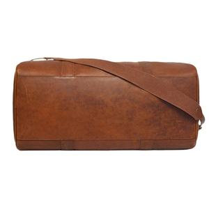 Vintage Custom Genuine Leather Luxury Travel <b>Duffle</b> <b>Bag</b> Unisex Cross Body with Zipper Closure Water Resistant for Clothes - Product Image 5