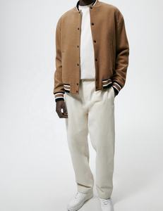 Fabricant OEM, veste universitaire pour homme de haute qualité, veste pour homme, veste universitaire personnalisée, veste universitaire de rue, veste universitaire de baseball - Product Image 3