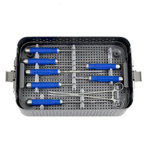 ชุดเครื่องมือสำหรับกระดูกสันหลังส่วนหน้าปากมดลูกมาใหม่ชุดเครื่องมือผ่าตัดแบบแมนนวล - Product Image 1