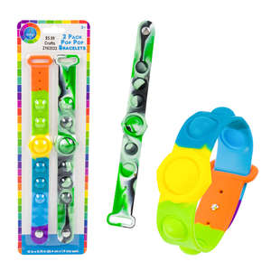 2PK Pop Pulsera para Niños Joyería para Niños - Product Image 1