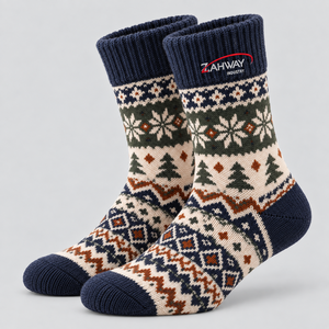 High Quality <b>Winter</b> <b>Socks</b> Soft Warm Comfortable <b>Winter</b> <b>Socks</b> Thick Cozy Fabric Breathable Stretch Fit <b>Socks</b> for Cold Weather - Product Image 5