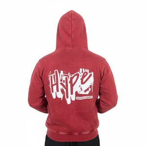 Sweat à capuche surdimensionné personnalisé 100% coton pour homme, délavé au soleil, effet délavé à l'acide, vintage, déchiré, motif uni, basiques - Product Image 2