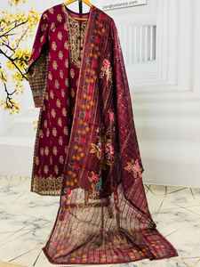 Beaux costumes pakistanais vêtements quotidiens Collection d'été femmes Salwar Kameez Designs Ladies Shalwar Kameez 2025 - Product Image 4