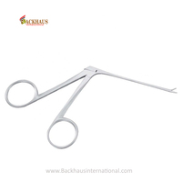 Fait sur mesure 8 pouces pince à touffes médicale 1.6mm pince crocodile ENT oreille chirurgicale extrémité dentelée Source d'alimentation manuelle