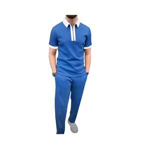 Ensemble Pantalon 2 Pièces Sportif pour Homme Collection de Gros BD Polo Shirt et Sweat Survêtement Tenues Décontractées - Product Image 2