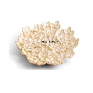 Nouvelle arrivée couleur blanche moderne avec un côté fleur conception plateau de service en gros accessoires de cuisine au prix le plus bas - Product Image 3