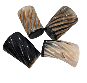 แก้วเขาควายแก้วใส่เครื่องดื่มทำมือแก้ว - Product Image 5