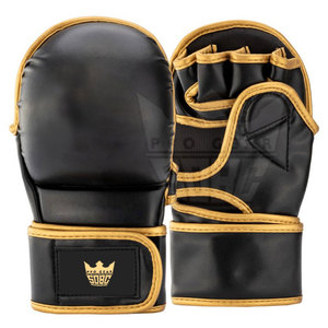Gants de MMA en cuir de marque privée, qualité supérieure, fabrication professionnelle, évacuation de l'humidité, personnalisables en gros - Product Image 1