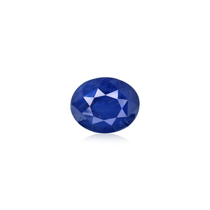 ไพลินสีน้ำเงินธรรมชาติ 29.47 กะรัต รูปทรงวงรี 8 มม. x 6 มม. พลอยเม็ดเดี่ยว - Product Image 1