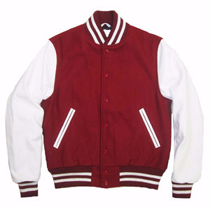 Custom Made Unique Style Varsity Jackets for Men Stand Collar Woolen Fabric Casual CollegeBaseballjacket for men - Product Image 3