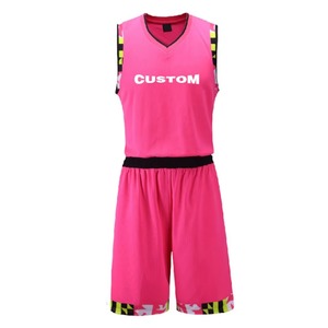 Vêtements de sport respirants en polyester 100% de qualité supérieure-Ensemble d'uniformes de basket-ball de couleur vibrante - Product Image 2