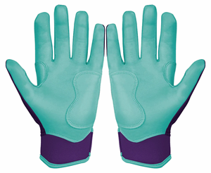 ถุงมือตีเบสบอลสั่งทำขายส่ง คุณภาพสูง หนังแพะ ทนทาน กันลื่น แบบติดตีนตุ๊กแก ซอฟต์บอล - Product Image 2