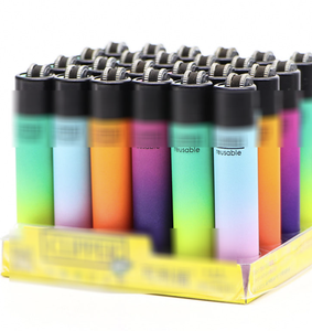 Clippar <b>Lighters</b> Set: Flat Ultra Slim Gas Cigarette <b>Lighter</b> - Smocking <b>Lighters</b> - Product Image 2