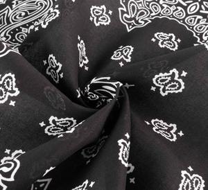 Hip Hop Cashew Printed 100% Cotton <b>Square</b> Fabric Magic <b>Scarf</b> Cycling Kerchief Paisley Ethnic Bandana - Product Image 4