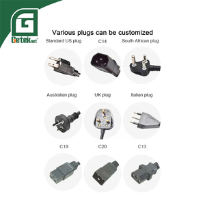 GETEKnet OEM ODM PDU de 1U para <span class=keywords><strong>Centro</strong></span> de Datos, Montaje en Rack de 19 Pulgadas, Estándar Americano, Schuko Europeo, Alemán, Francés, EE. UU., Reino Unido, Italia, C13, C19, 8, 10, 20 Puertos - Product Image 3