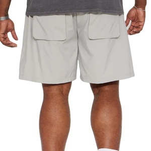 Shorts New Custom Used 6 Pocket Cargo Shorts Men Loose <b>Work</b> Casual Short Pants Plus Size - Product Image 5