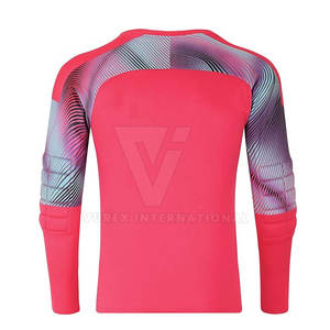 Maillot de gardien de but en polyester 100% personnalisé Vêtements de football d'équipe de vente en ligne de haute qualité disponibles en couleurs personnalisées - Product Image 2