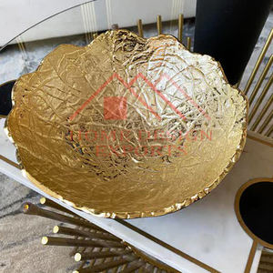 Vase à puces dorées et à fleurs pour décoration de Table/saladier Unique pour centres de Table de mariage, prix de gros 2022 - Product Image 3