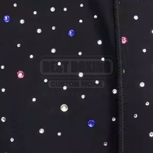 Sweat à capuche en coton mélangé de couleur unie pour hommes Vente en gros Prix bas quantité minimale de commande Sweats à capuche en strass pour hommes - Product Image 5