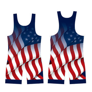 Body de lucha para hombre con sublimación personalizada, camiseta de artes marciales para adultos de alta visibilidad para entrenamiento y competiciones, ropa deportiva - Product Image 3