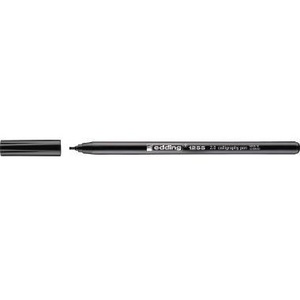 Rotulador de Caligrafía EDDING 1255 Negro, Punta de 2 mm para Arte y Escritura - Product Image 1