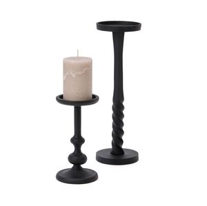 Porte-bougie en métal minimaliste moderne pour bougies chauffe-plat, bougies coniques et bougies piliers, adapté à la décoration de la maison, du bureau et de la chambre à coucher - Product Image 3