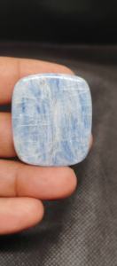 Cabujón de Cristal de Cianita Azul Suelta de la Mejor Calidad, Piedra Preciosa Natural para la Fabricación de Joyas, Colgantes y Collares, Tamaños Variados - Product Image 4