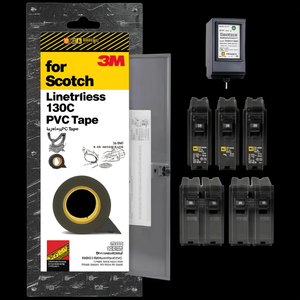 Cinta Aislante Eléctrica de PVC sin Revestimiento 3M para 130C (-40F a 176F) - Product Image 3