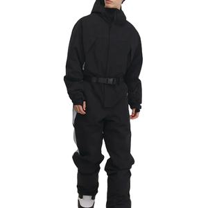 Traje de Nieve de Alta Calidad, Impermeable, para Invierno, al Aire Libre, Personalizado, Nuevo Estilo, Unisex, Color Negro - Product Image 1