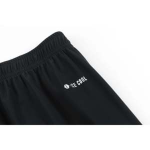 ERKE Short tricoté 100% polyester pour homme 11225203066-003 Noir - Product Image 2