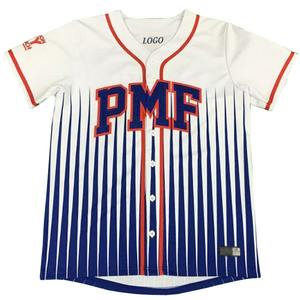 Maillot de baseball personnalisé de haute qualité par sublimation, logo personnalisé, marque privée, nouveau design, prix abordable, faible MOQ - Product Image 1