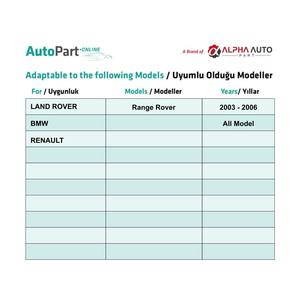 Clips de garniture de porte (AVEC JOINT) pour BMW et Range Rover Renault - 100 pièces - Product Image 5