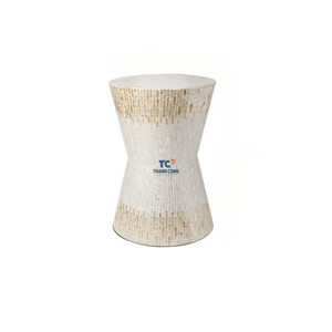 Tables basses rondes en nacre de haute qualité décoration meubles de maison fabriqués au Vietnam - Product Image 2