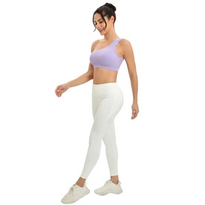 Soutien-gorge de yoga souple à dos croisé pour femmes personnalisé haut de sport vierge ensembles de soutien-gorge de sport pour femmes - Product Image 4