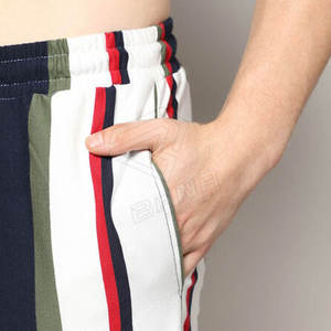 Conjunto de Camiseta y Pantalones Cortos Personalizados para Hombre, Talla Grande, Tela de Rizo Informal, 100% Algodón, Secado Rápido, Transpirable, Sólido, de Alta Calidad para Verano - Product Image 6