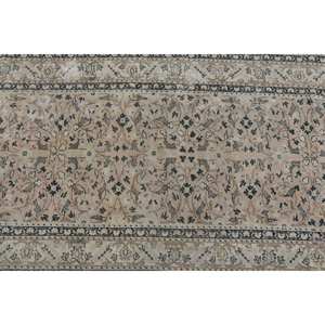 พรมขนแกะสไตล์ตุรกีวินเทจคลาสสิกสีเบจสีดำเย็บปะติดปะต่อกัน32X65ฟุตพรมข้างเตียงยางพาราสำหรับวัยรุ่นสี่เหลี่ยมผืนผ้าห้องโถง - Product Image 5