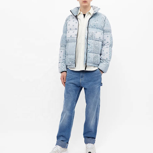 Veste bomber réversible imperméable pour homme de qualité supérieure, 100% polyester, chaude pour l'hiver, en vente en gros - Product Image 4
