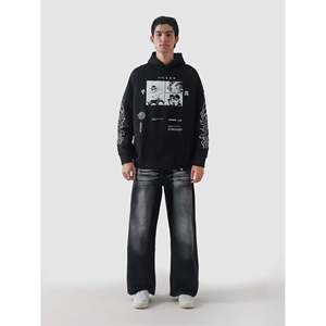 Tela de Punto 100% Algodón con Serigrafía de One Piece White Beard - Product Image 6