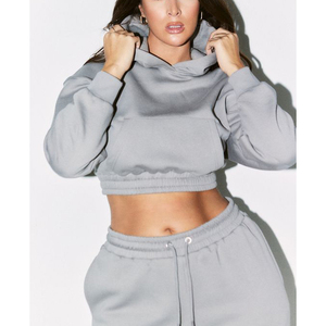 เสื้อครอปถักแบบลำลองสำหรับผู้หญิงชุดแฟชั่นแนวสตรีทสวมใส่สบายทันสมัยทุกฤดู - Product Image 1