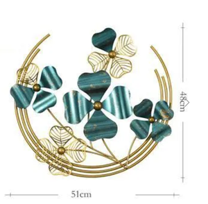 Temas espirituales rústicos modernos, Art Deco de Metal para decoración del hogar, sala de estar colgante analógico para, dormitorio, pasillo, ocasiones de boda - Product Image 3
