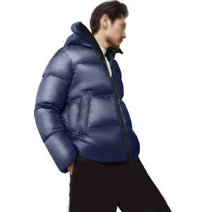 Chaqueta acolchada transpirable con estilo para hombre de último diseño, chaqueta acolchada resistente al agua con capucha, ropa de temporada de invierno, chaqueta acolchada - Product Image 3
