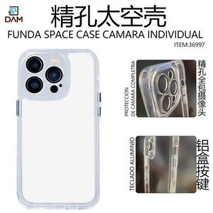 Étui de protection DAM Space pour appareil photo, en TPU+PC, coque arrière transparente individuelle - Product Image 3